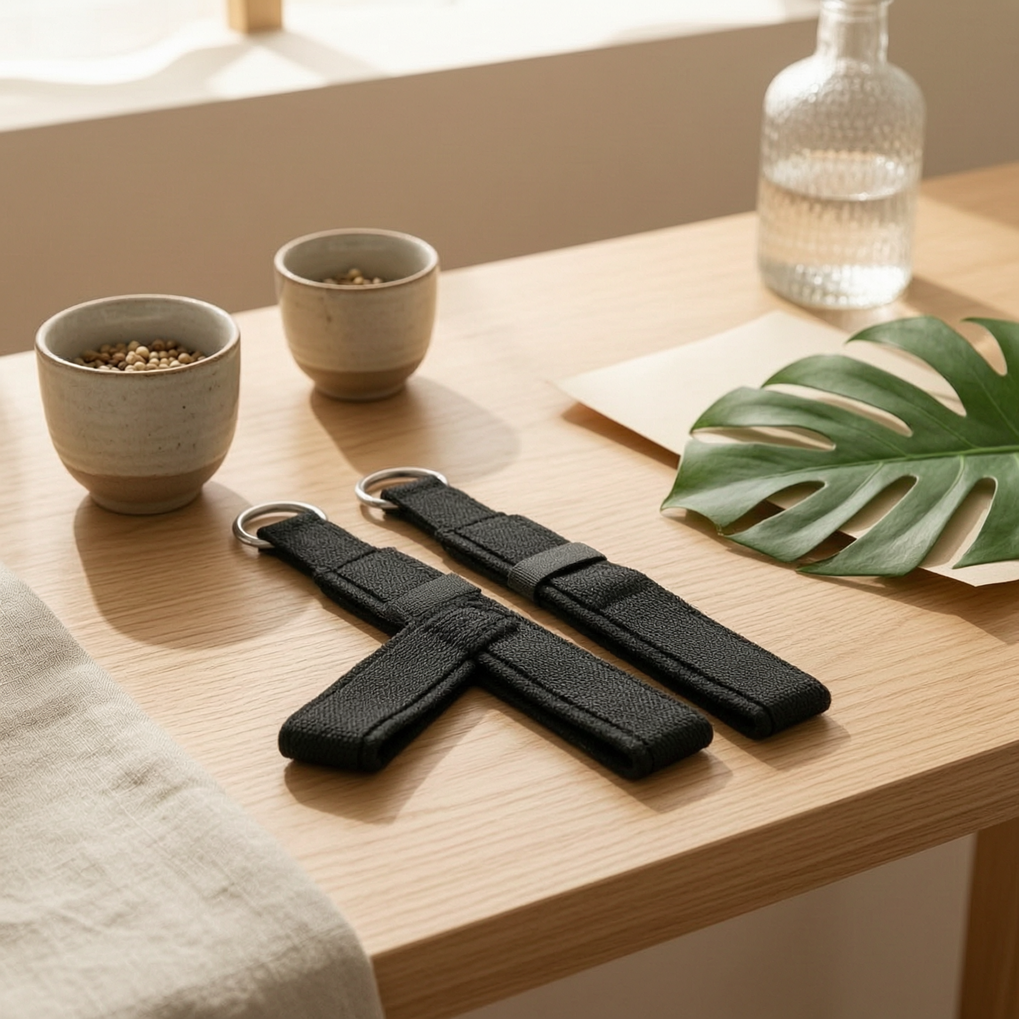 Pilates & Yoga Wohlfühlen Forchheim - Y-shaped Pilates Stretch Strap with Boucle