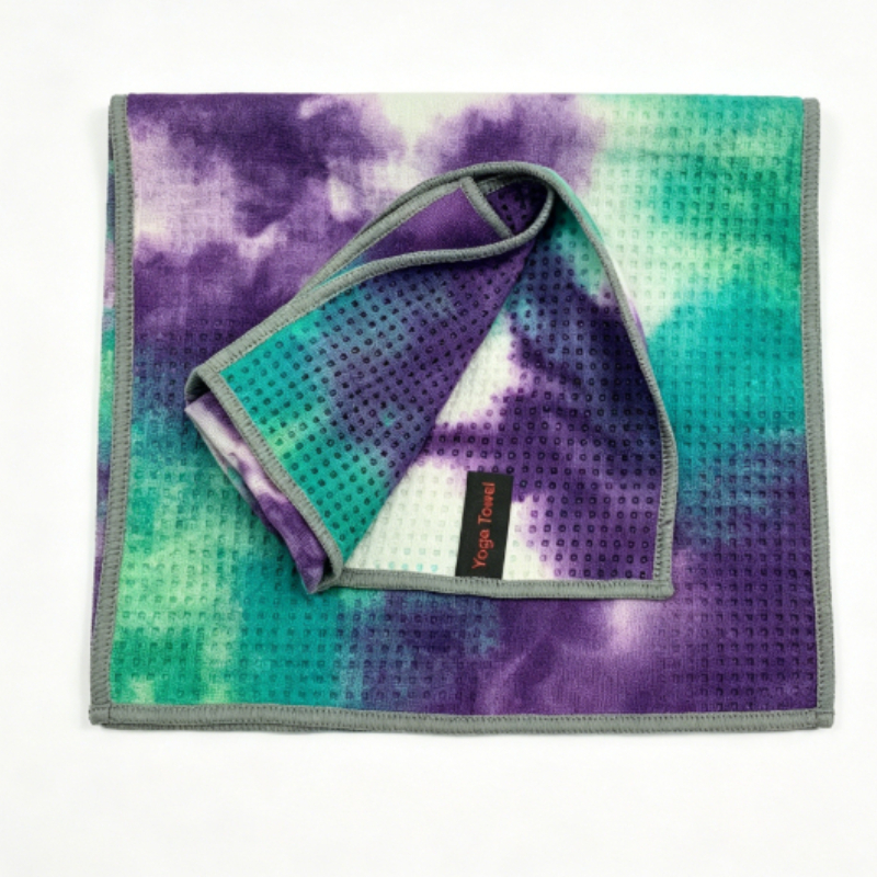 Pilates Yoga Towel - 183*63*1.5cm Printed Non Slip Yoga Towel