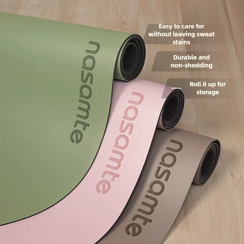 Pilates Yoga Studio - Non-Slip Yoga Mats Pure Color Rubber
