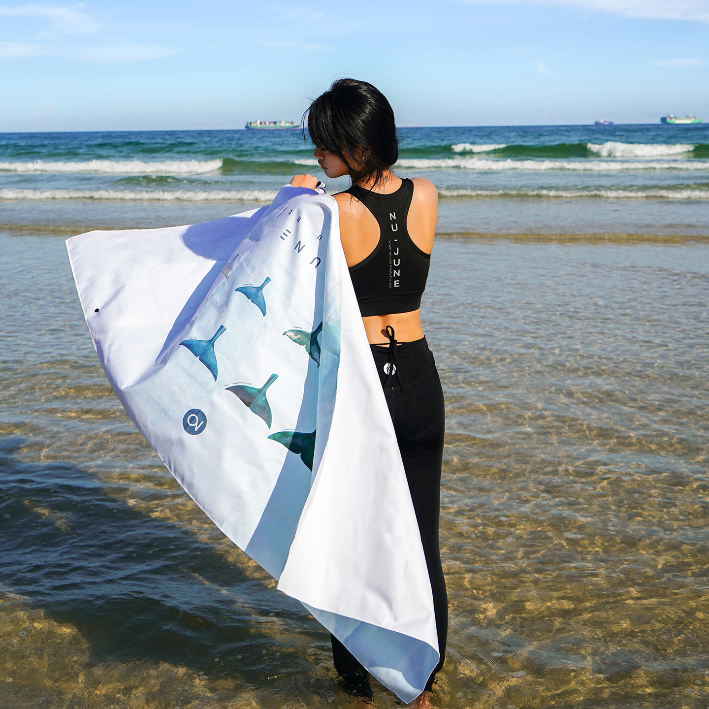 Nu-June Microfiber Beach Towel - Pilates Yoga Towel ulasan dan harga