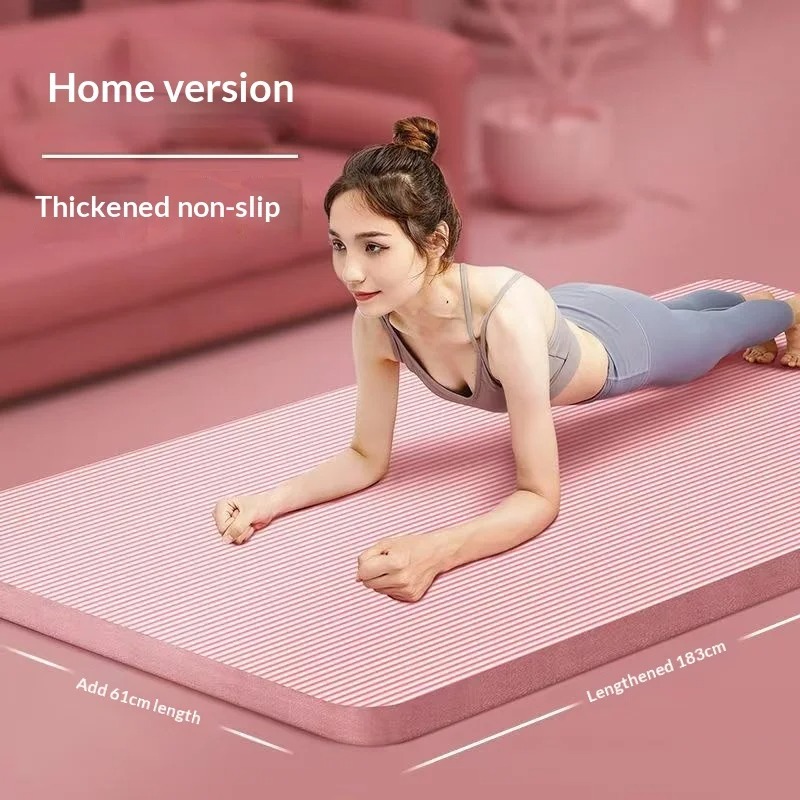 Extra Thick Non Slip Yoga Mat  - Pilates Yoga Mat ulasan dan harga