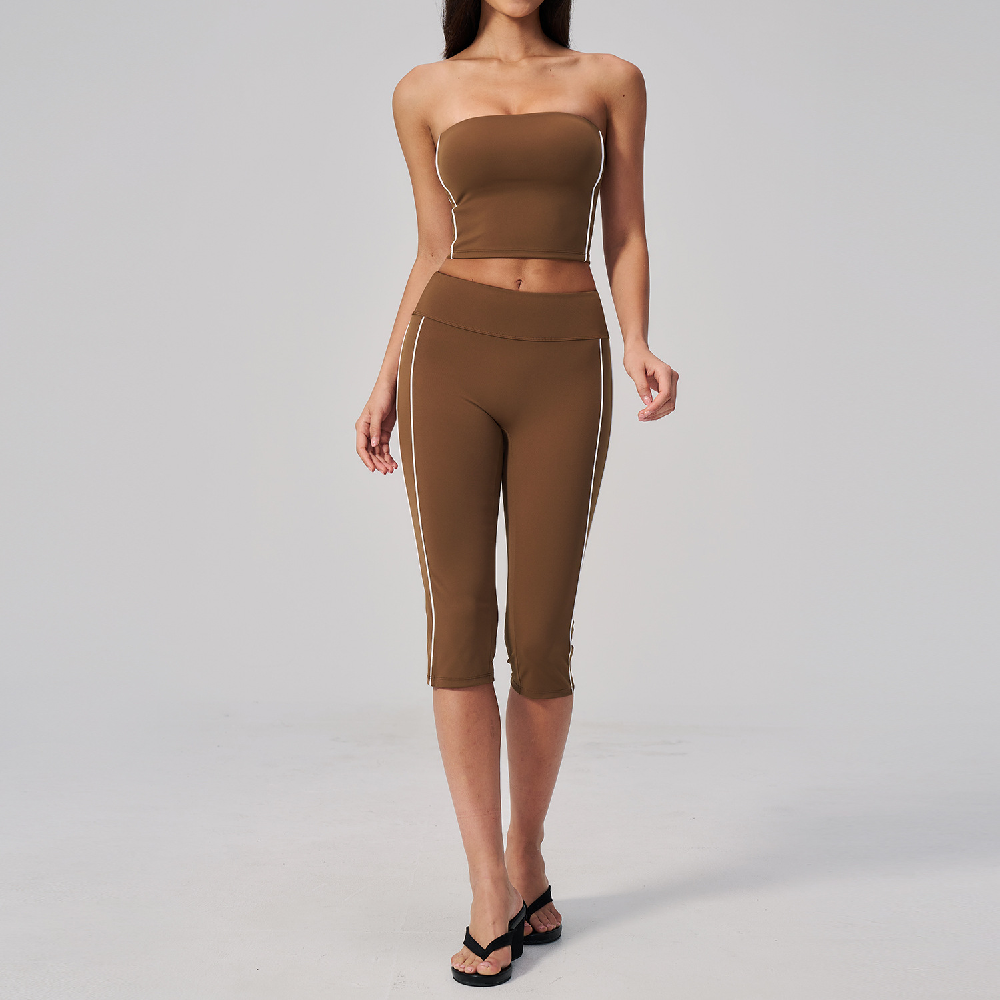 2PCS Yoga Clothes Athletic Wea - Pilates Yoga Clothes ulasan dan harga