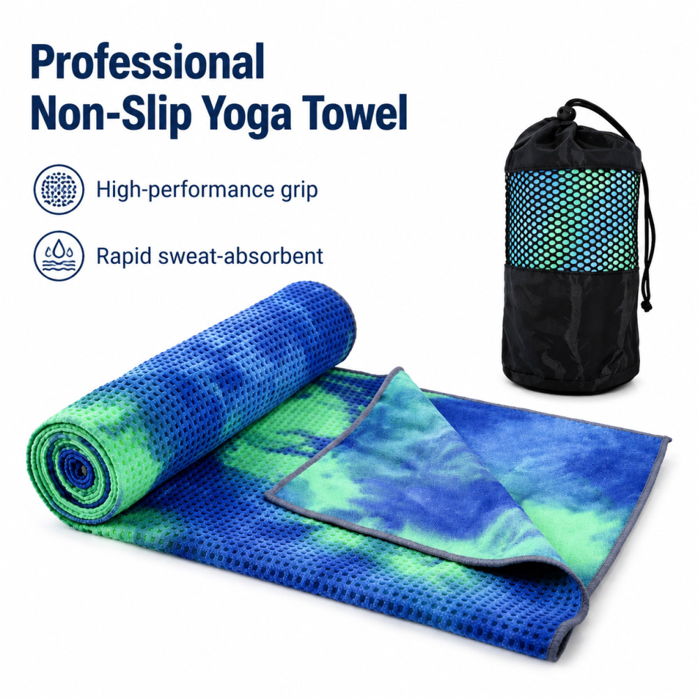 183*63*1.5cm Printed Non Slip  - Pilates Yoga Towel ulasan dan harga