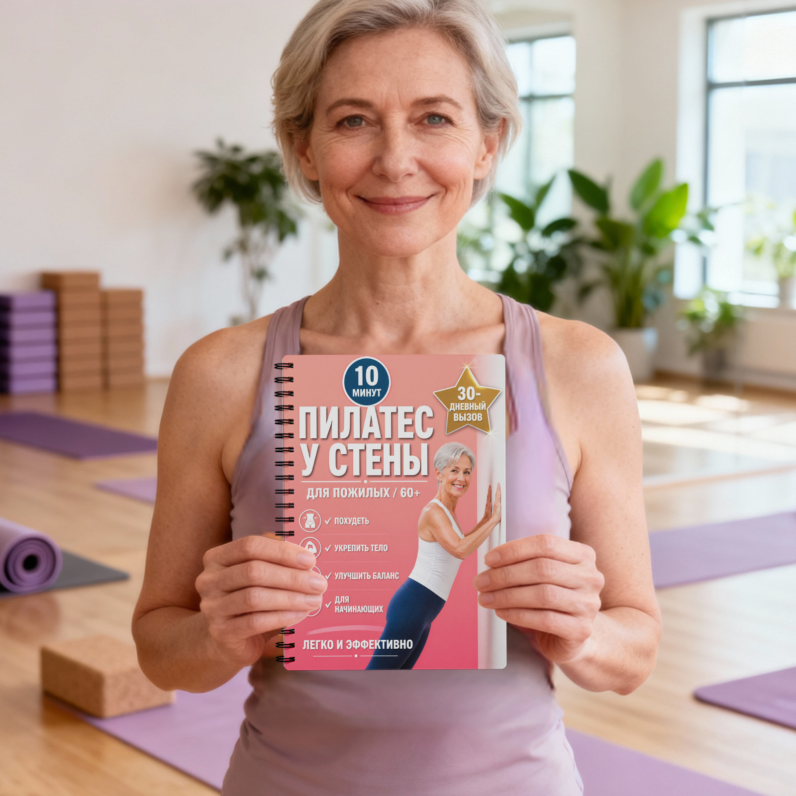 Wall Pilates for Seniors 30 Da - Pilates Yoga Shoes ulasan dan harga