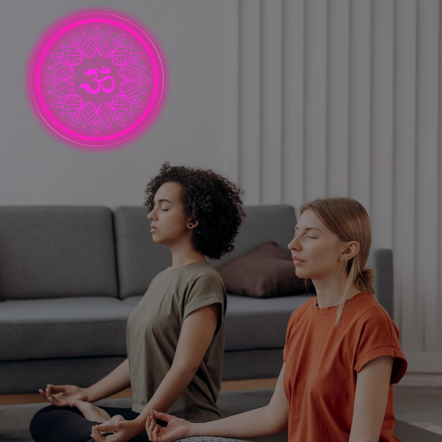 Om Mandala Neon Sign USB Power - Pilates Yoga Studio ulasan dan harga