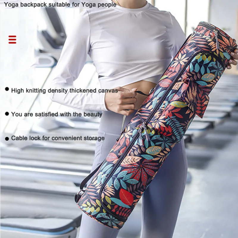 New Fitness Printed Yoga Bag Y - Pilates Yoga Mat ulasan dan harga
