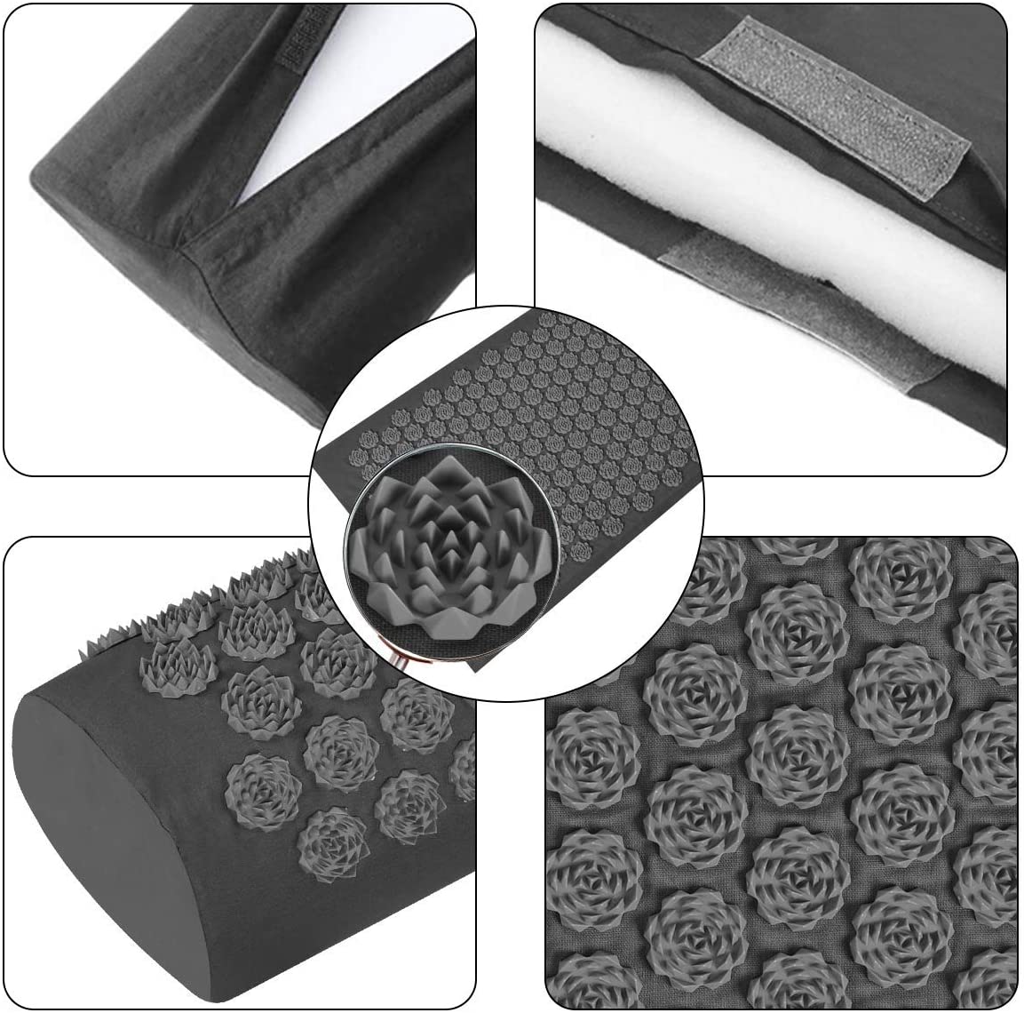 Shiatsu Acupressure Mat Spike  - Pilates Yoga Mat ulasan dan harga