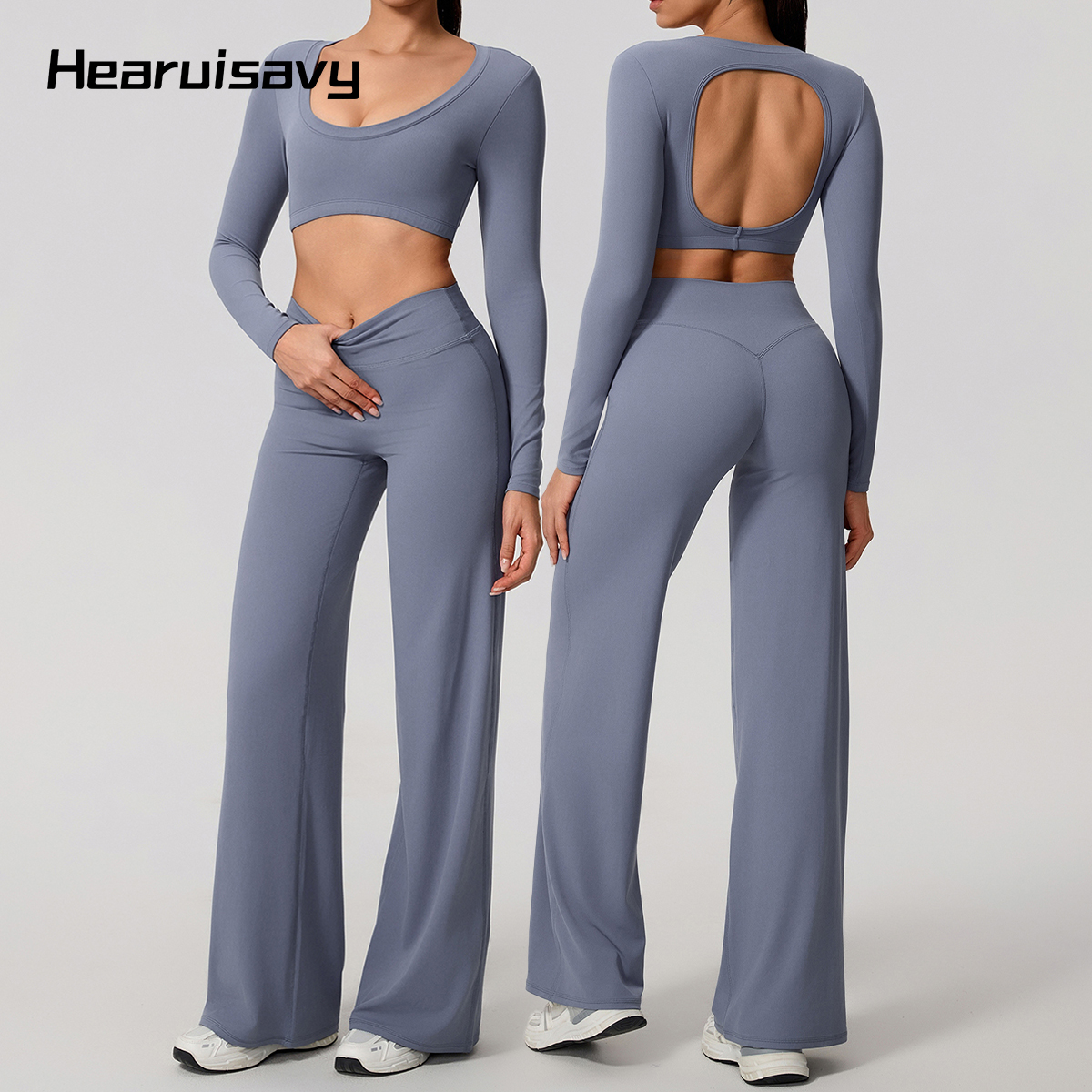 Hearuisavy Sports Set 2Pcs Wom - Pilates Yoga Clothes ulasan dan harga