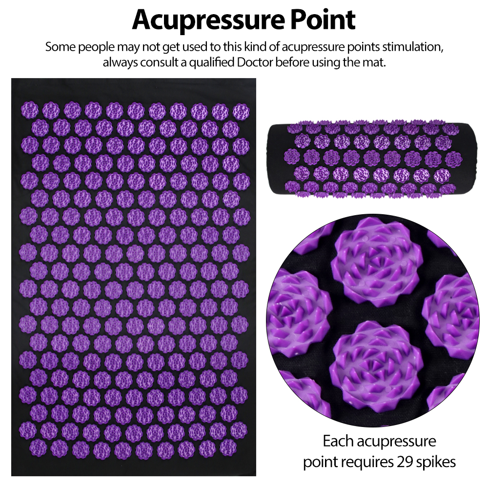 Acupressure Yoga Mat Kuznetsov - Pilates Yoga Shoes ulasan dan harga