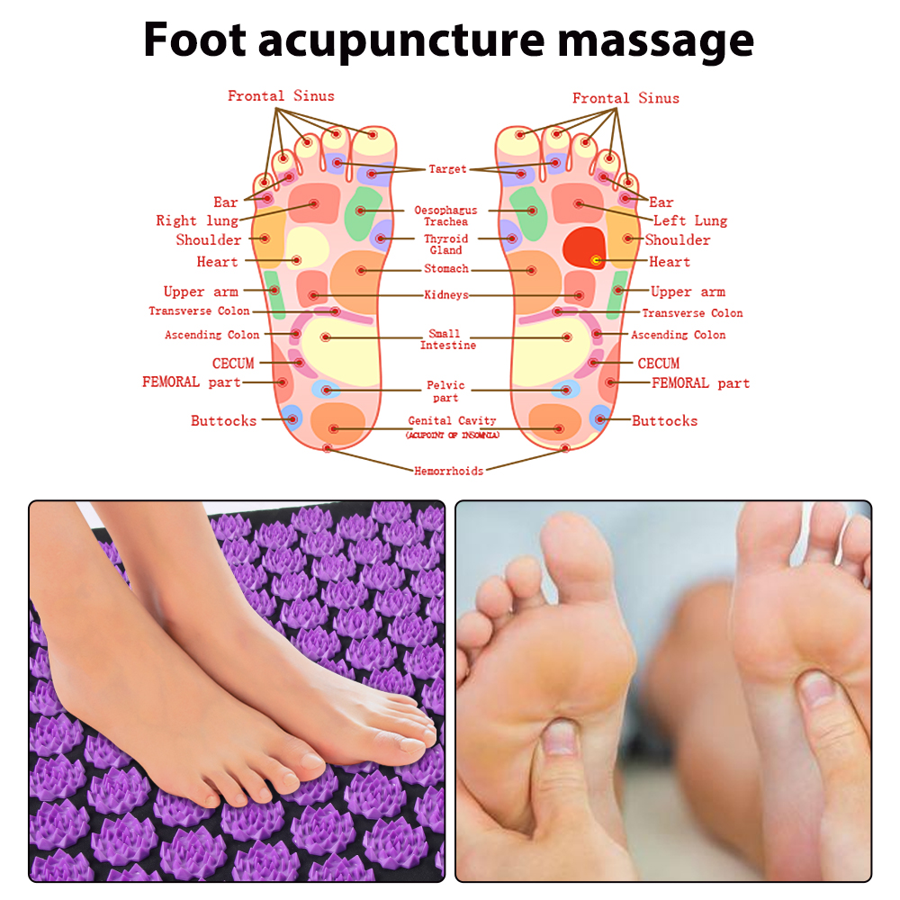 Acupressure Yoga Mat Kuznetsov - Pilates Yoga Shoes ulasan dan harga