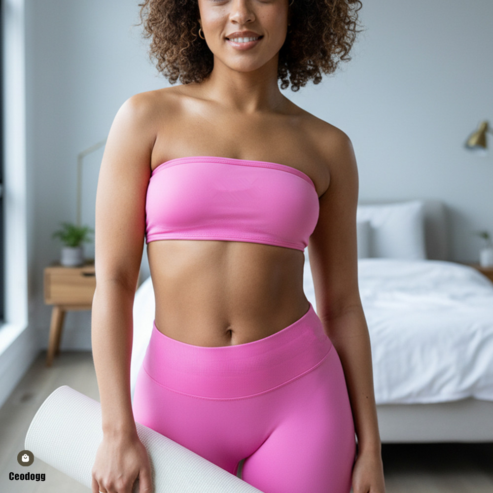Nologo DDmpact Bandeau Gym Wea - Pilates Yoga Youtube ulasan dan harga