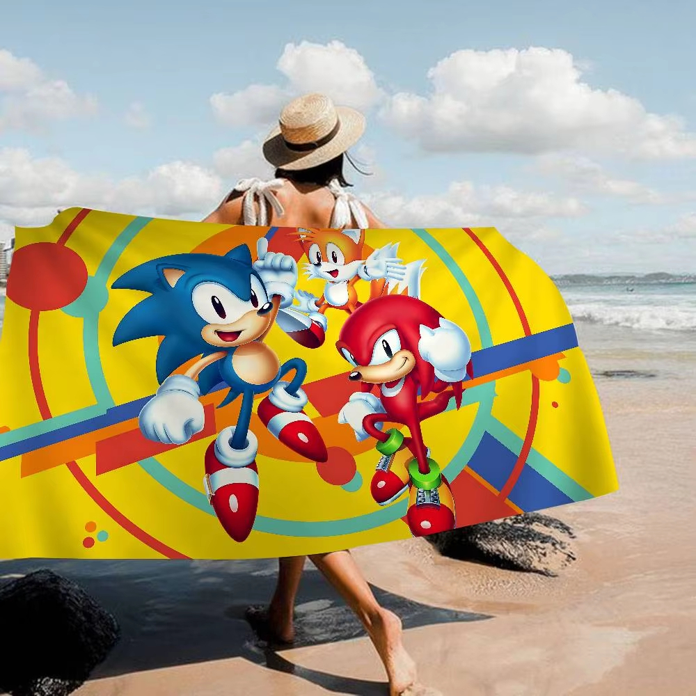 Anime S-Sonic H-HedgehogES Big - Pilates Yoga Towel ulasan dan harga