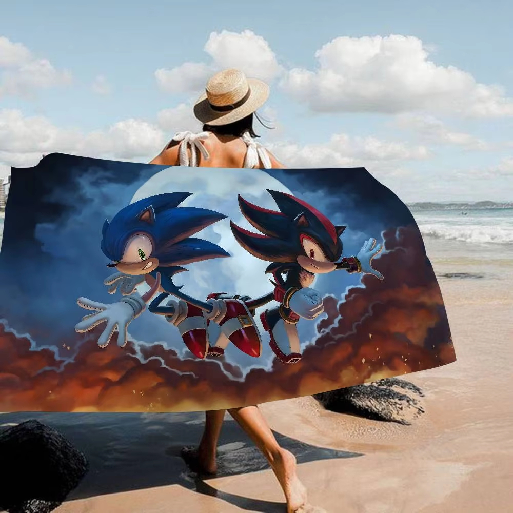 Anime S-Sonic H-HedgehogES Big - Pilates Yoga Towel ulasan dan harga