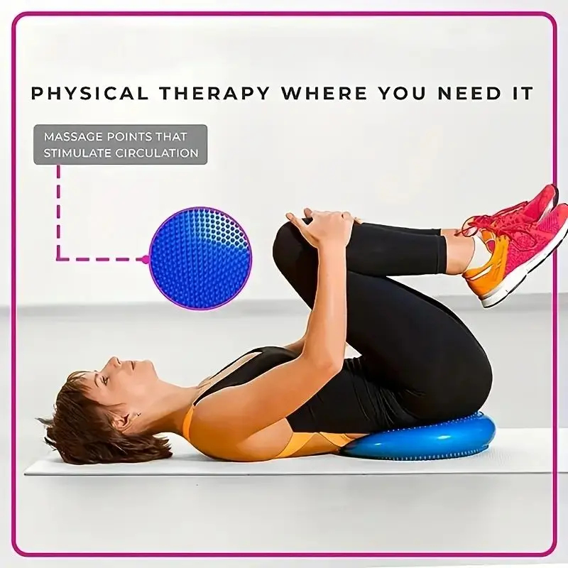 Anti-burst Inflatable Balance  - Pilates Yoga Mat ulasan dan harga