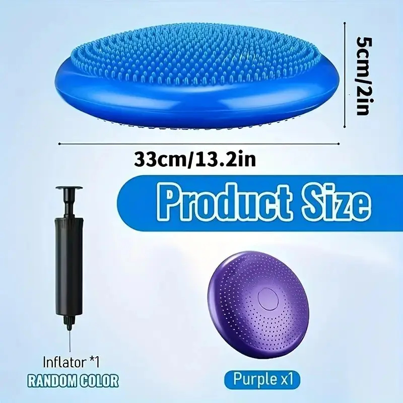 Anti-burst Inflatable Balance  - Pilates Yoga Mat ulasan dan harga