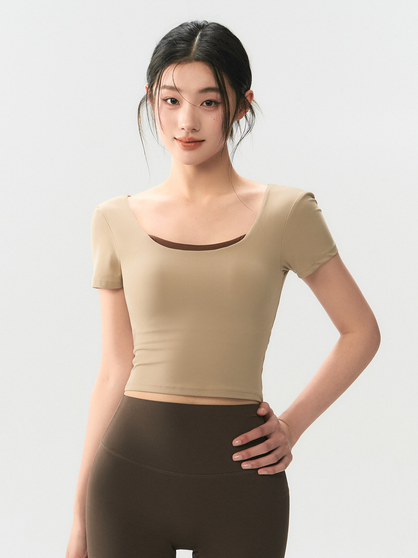 Yoga Clothes with Chest Pad Be - Pilates Yoga Clothes ulasan dan harga