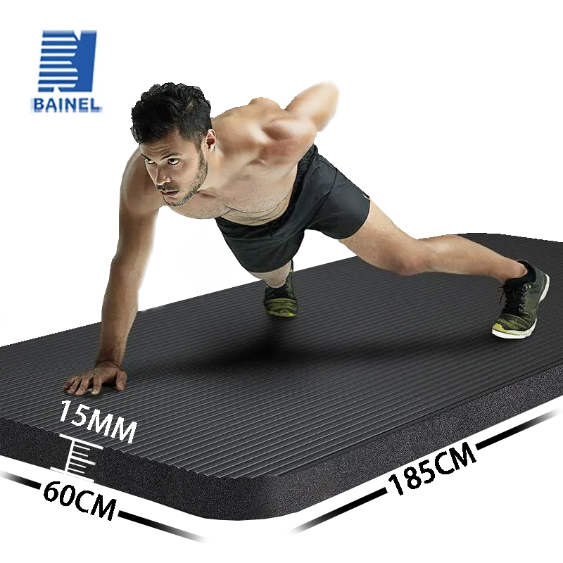 Non-slip Extra Thick 15mm Yoga - Pilates Yoga Mat ulasan dan harga