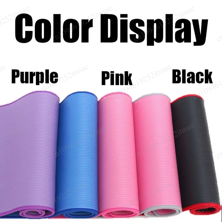 10mm Extra Thick Non-slip Work - Pilates Yoga Mat ulasan dan harga