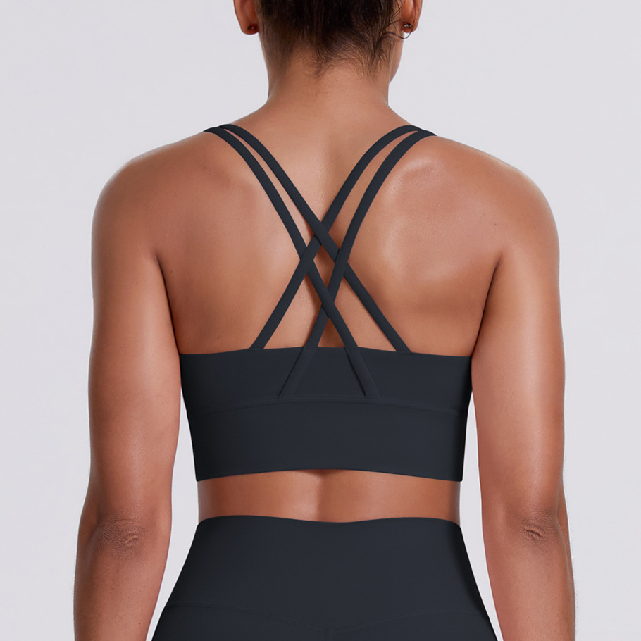 Sports Bra Push Up Yoga Top Gy - Pilates Yoga Clothes ulasan dan harga