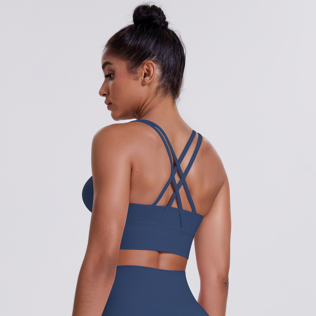 Sports Bra Push Up Yoga Top Gy - Pilates Yoga Clothes ulasan dan harga